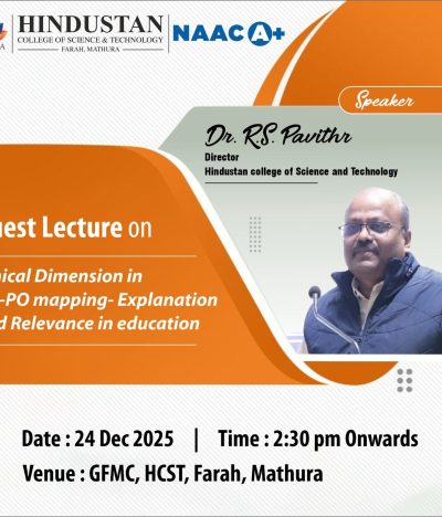 🎓 Guest Lecture on Ethical Dimension in CO–PO Mapping