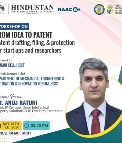 Workshop on From Idea to Patent